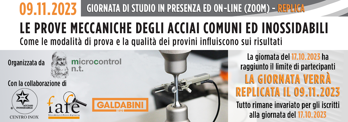 LE PROVE MECCANICHE DEGLI ACCIAI COMUNI ED INOSSIDABILI