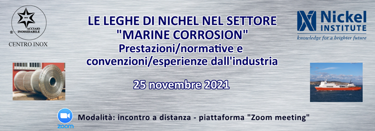 LE LEGHE DI NICHEL NEL SETTORE "MARINE CORROSION"