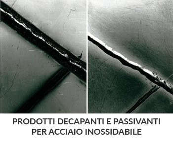 prodotti decapanti e passivanti per acciaio inossidabile